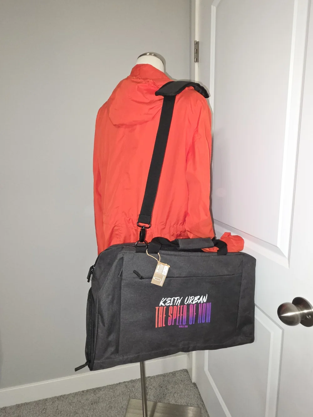 Keith Urban The Speed of Now Duffel Bag Travel Overnight Gym Bag Music Festival